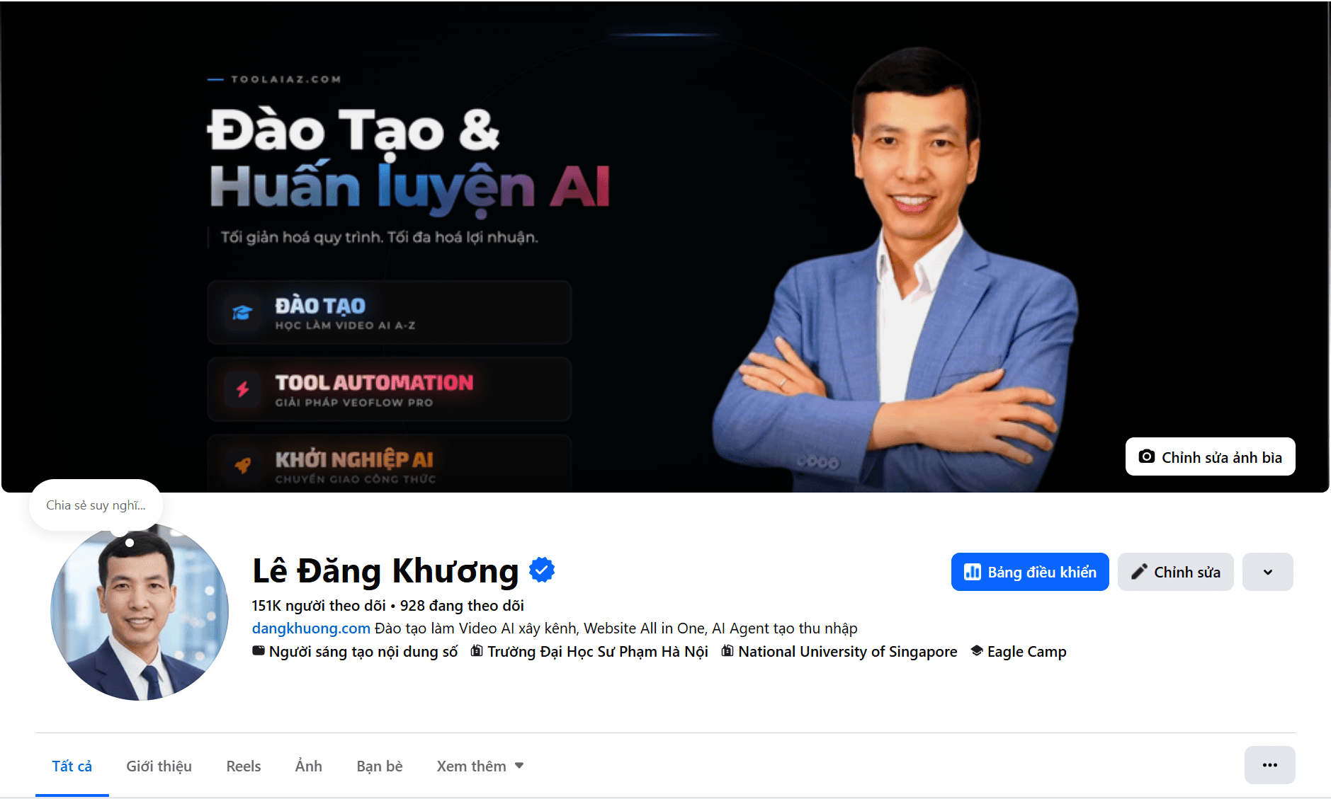 Kênh Đào tạo & Huấn luyện AI — 151.000 người theo dõi