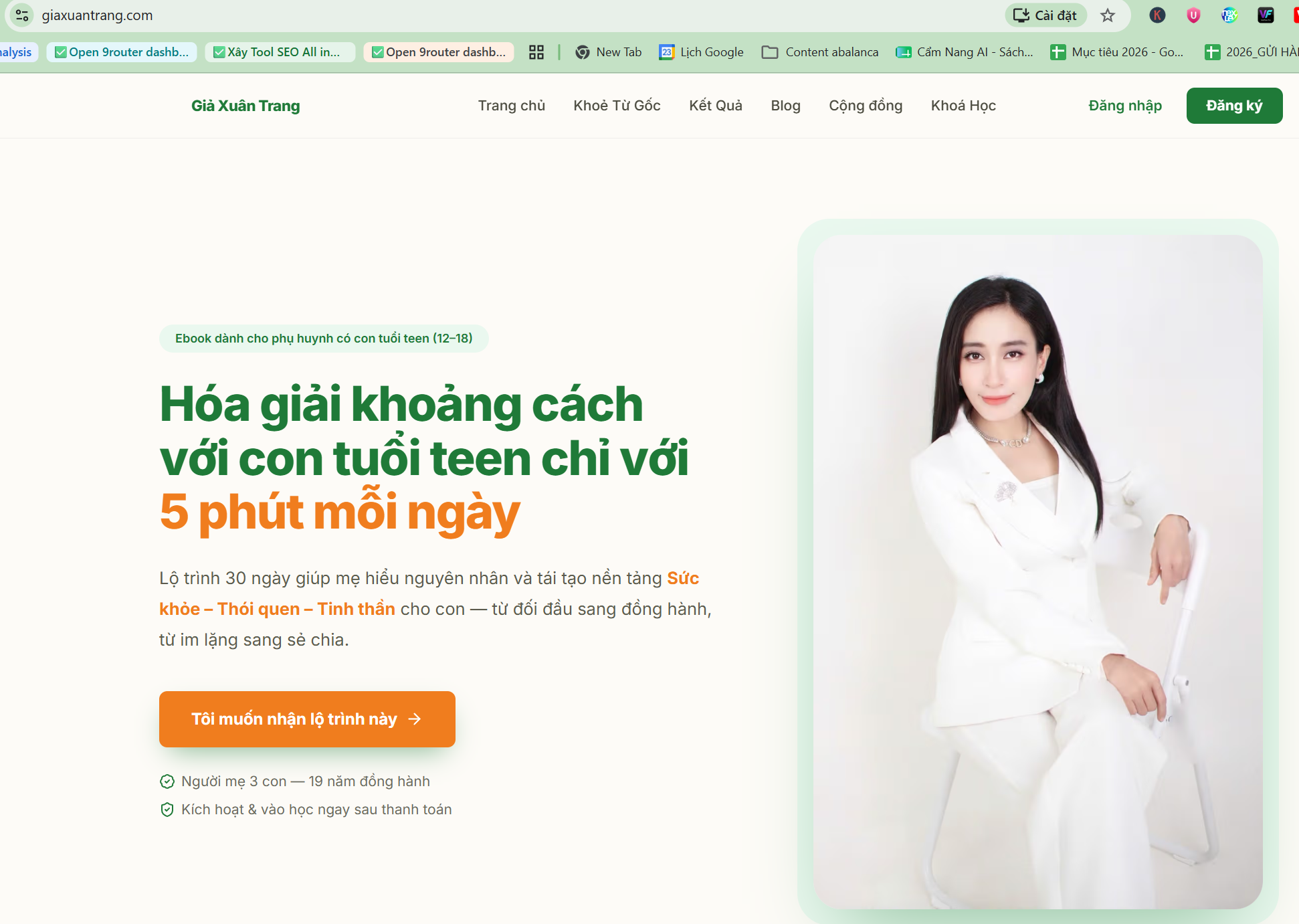 Website học viên: giaxuantrang.com